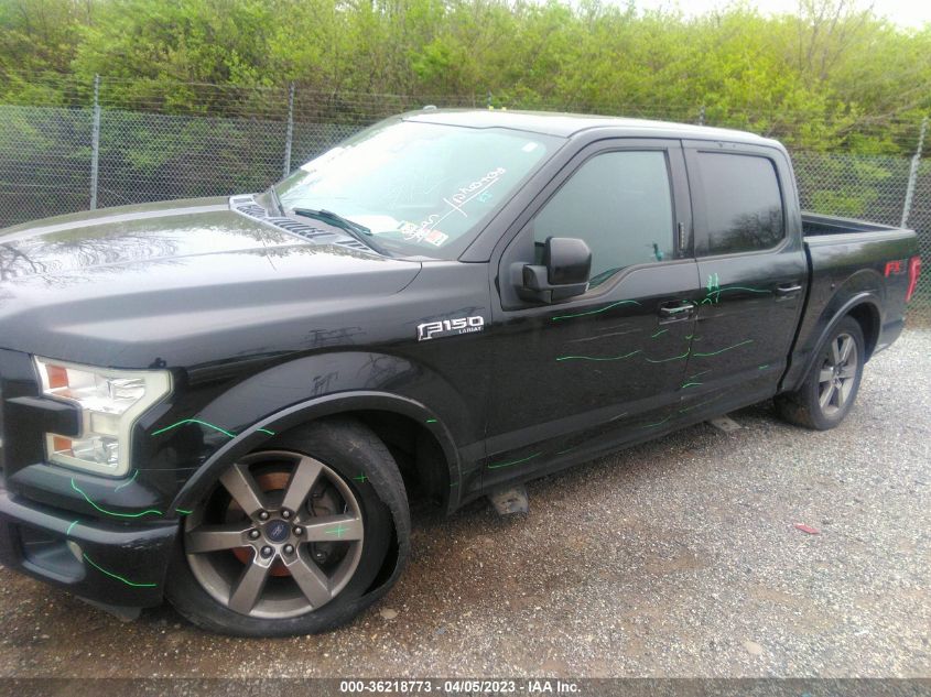 2015 FORD F-150 LARIAT - 1FTEW1EG5FFA01294