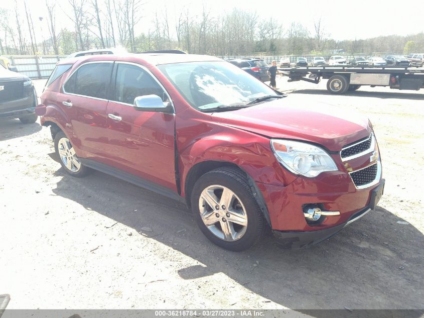 2015 CHEVROLET EQUINOX LTZ - 1GNALDEK5FZ135421