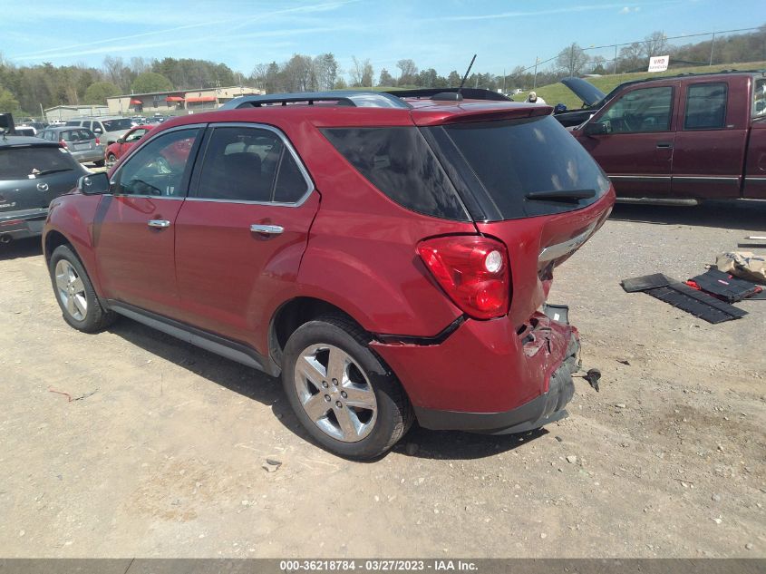 2015 CHEVROLET EQUINOX LTZ - 1GNALDEK5FZ135421