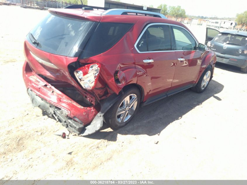 2015 CHEVROLET EQUINOX LTZ - 1GNALDEK5FZ135421