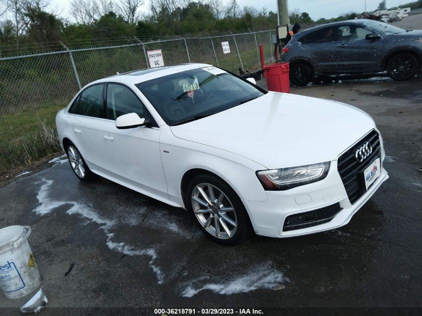 2015 AUDI A4 PREMIUM - WAUAFAFL1FN026383