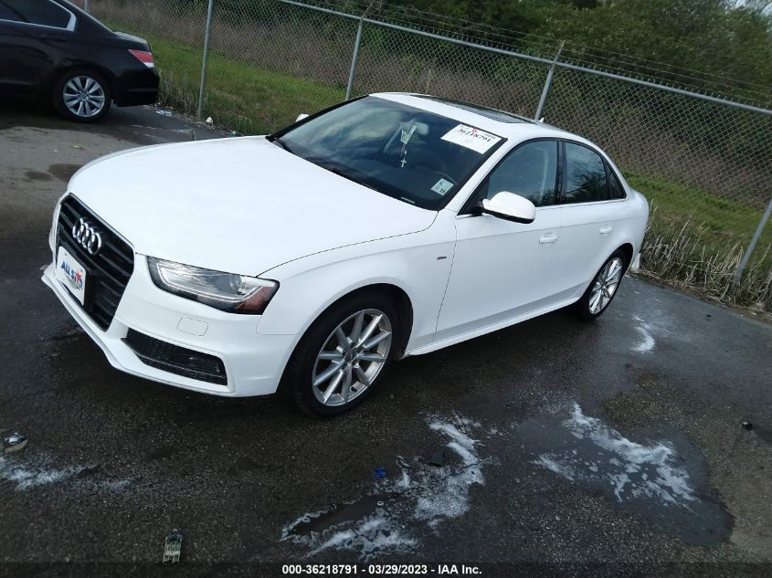 2015 AUDI A4 PREMIUM - WAUAFAFL1FN026383