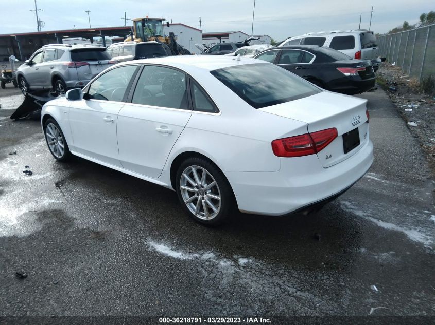 2015 AUDI A4 PREMIUM - WAUAFAFL1FN026383