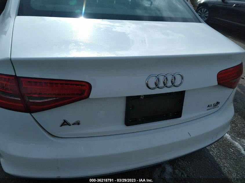 2015 AUDI A4 PREMIUM - WAUAFAFL1FN026383