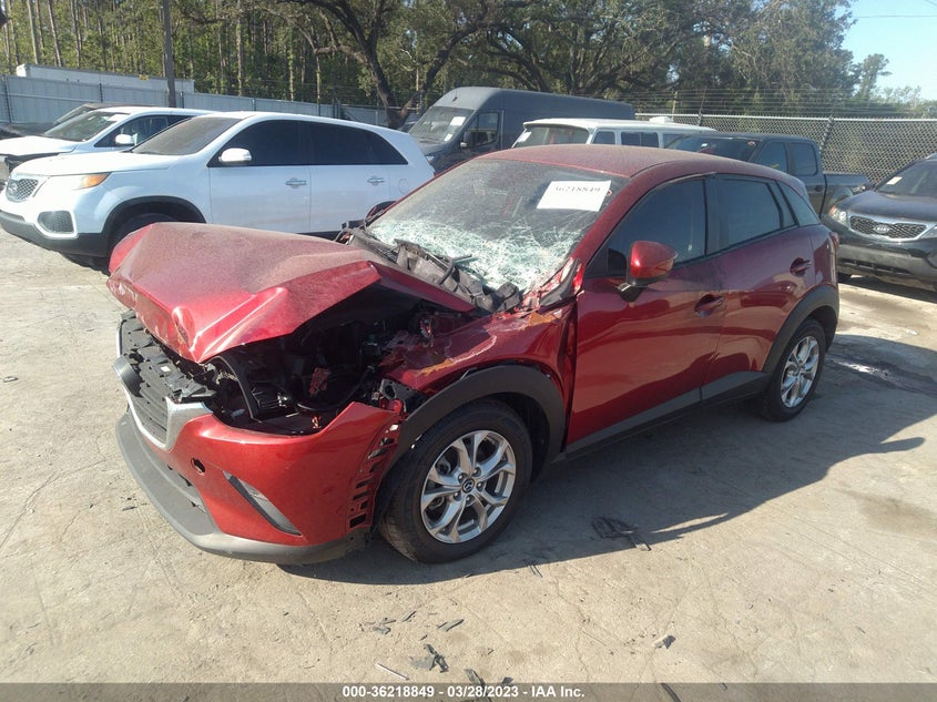 VIN JM1DKDB72K1451666 2019 MAZDA CX-3 SPORT