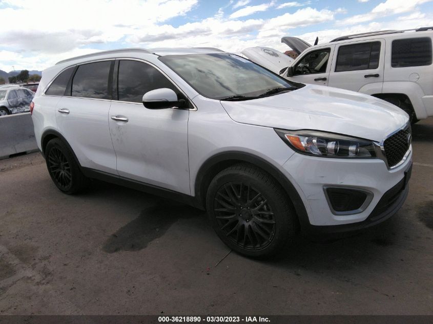 2017 KIA SORENTO LX - 5XYPG4A35HG277338