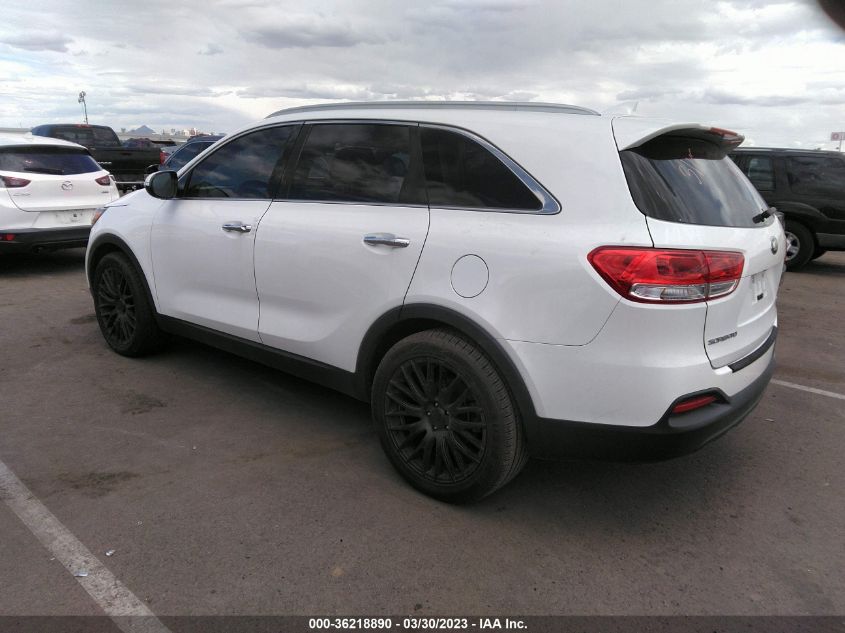 2017 KIA SORENTO LX - 5XYPG4A35HG277338