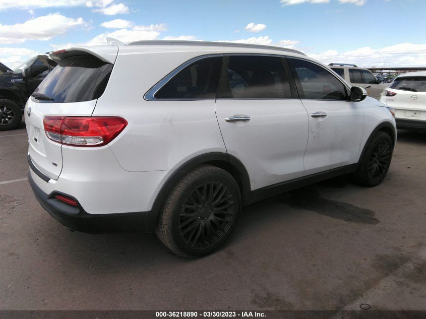2017 KIA SORENTO LX - 5XYPG4A35HG277338