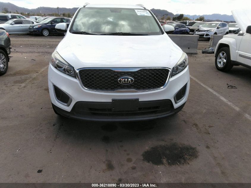 2017 KIA SORENTO LX - 5XYPG4A35HG277338