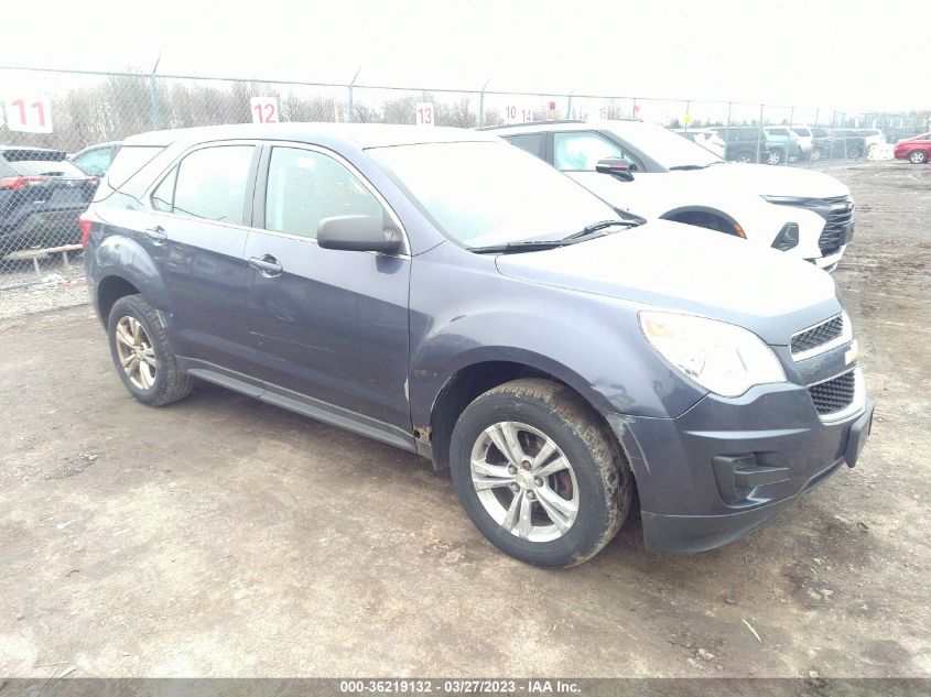 2013 CHEVROLET EQUINOX LS - 2GNFLCEK4D6217388