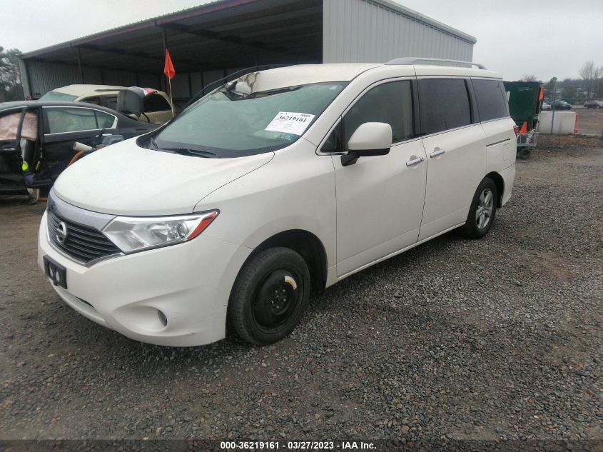 2017 NISSAN QUEST SV - JN8AE2KP4H9166402