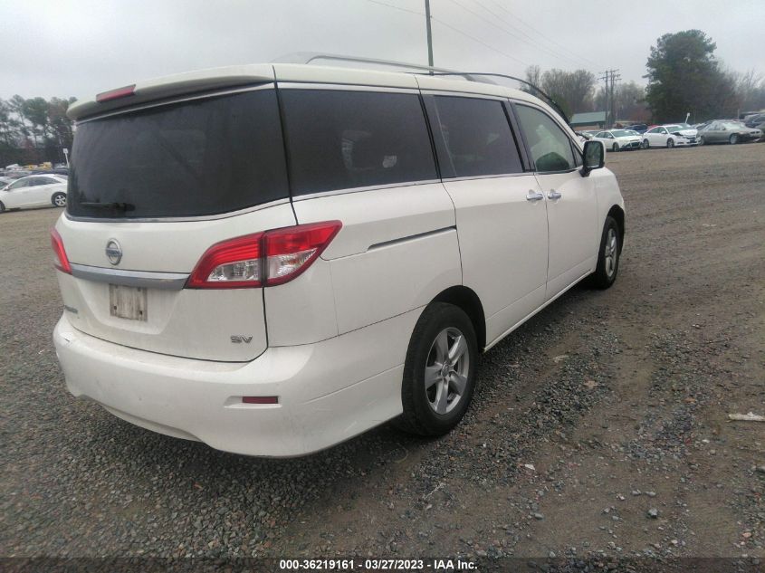 2017 NISSAN QUEST SV - JN8AE2KP4H9166402