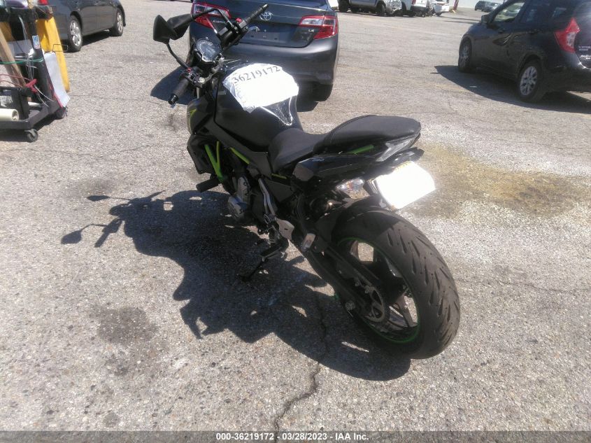 2018 KAWASAKI ER650 H JKAEREH12JDA18853
