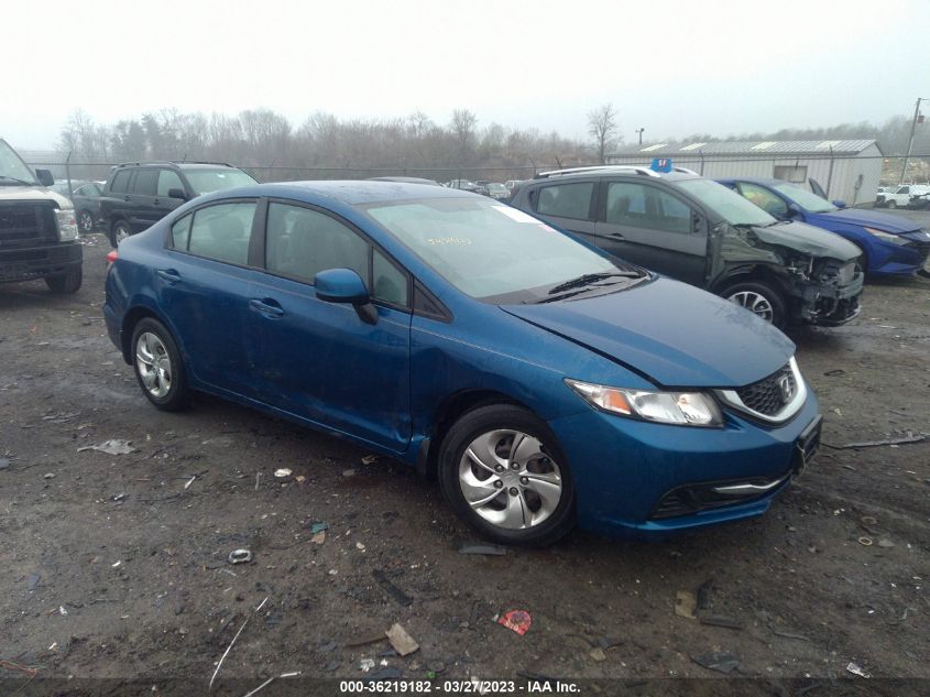 2013 HONDA CIVIC SDN LX - 2HGFB2F51DH587203