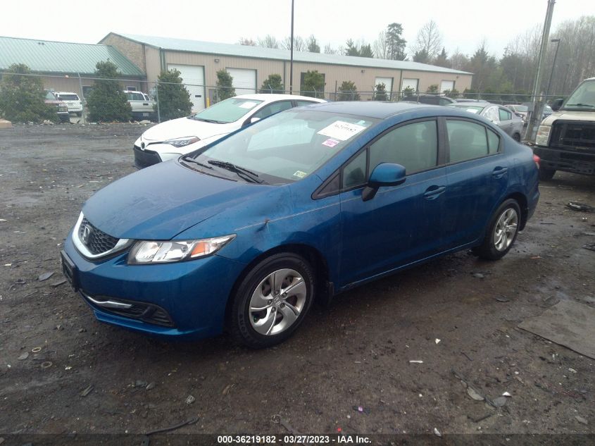 2013 HONDA CIVIC SDN LX - 2HGFB2F51DH587203