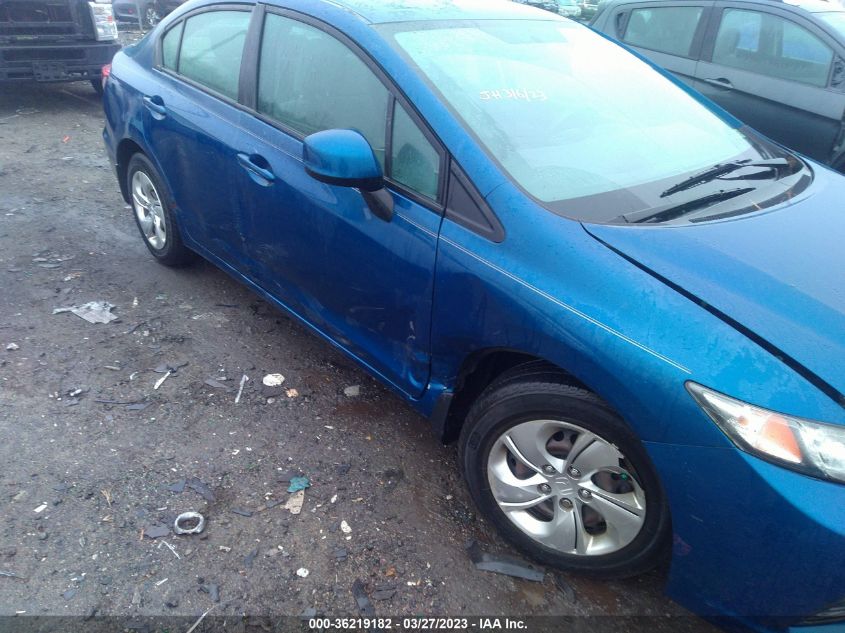 2013 HONDA CIVIC SDN LX - 2HGFB2F51DH587203