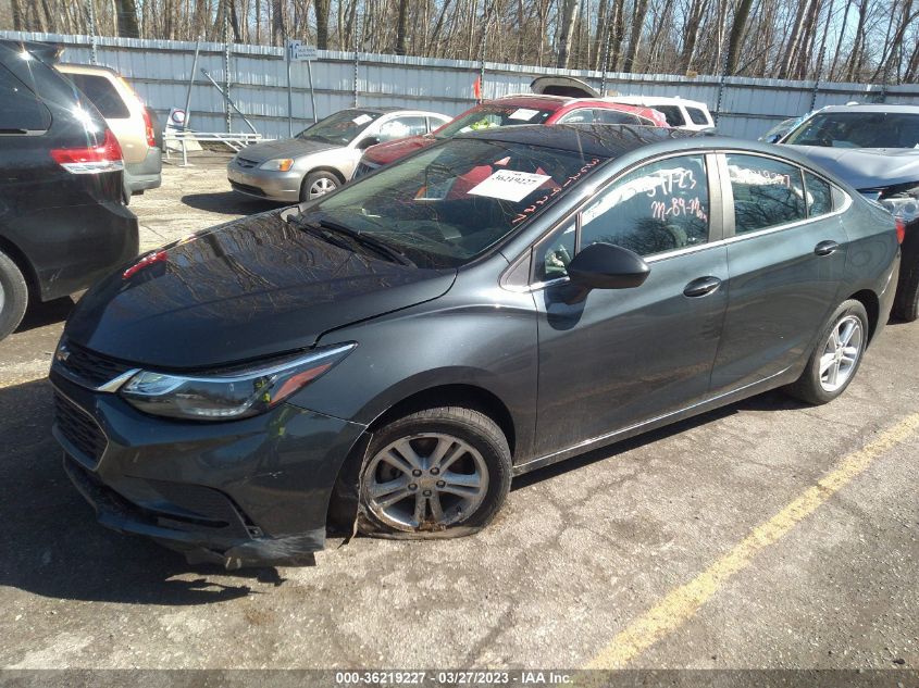 2017 CHEVROLET CRUZE LT - 3G1BE5SM6HS558701