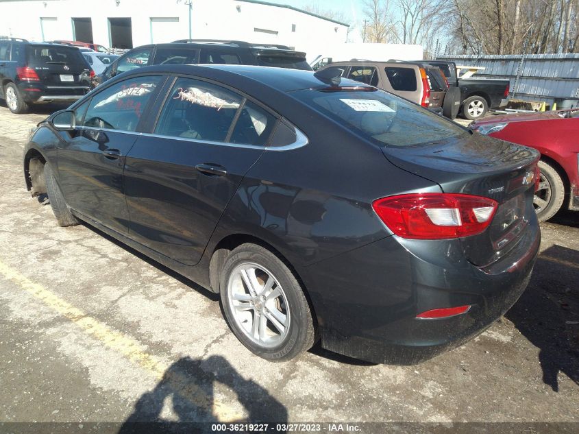 2017 CHEVROLET CRUZE LT - 3G1BE5SM6HS558701