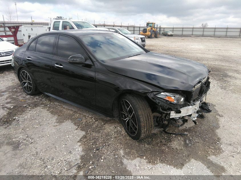 2022 MERCEDES-BENZ C-CLASS C 300 - W1KAF4HB0NR064113