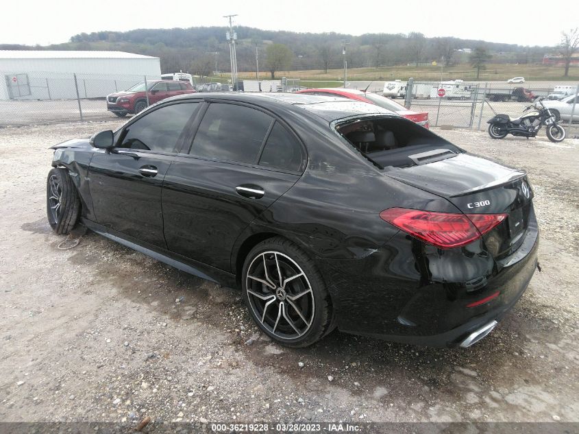2022 MERCEDES-BENZ C-CLASS C 300 - W1KAF4HB0NR064113