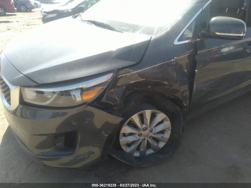 2015 KIA SEDONA EX - KNDMC5C13F6022817