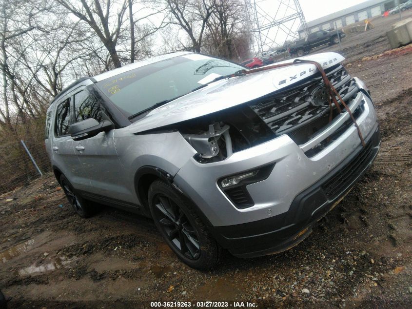 2019 FORD EXPLORER XLT - 1FM5K7D88KGA40907