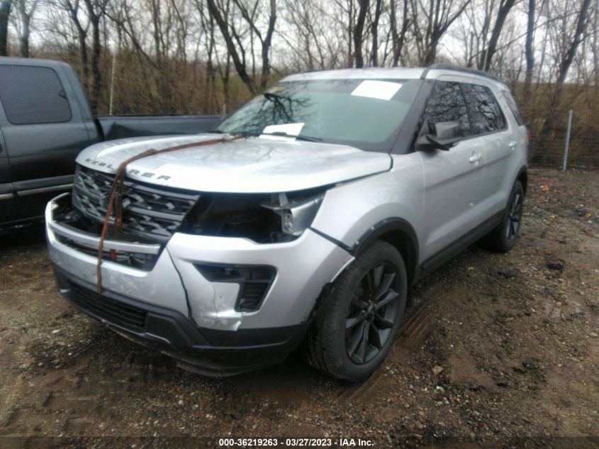 2019 FORD EXPLORER XLT - 1FM5K7D88KGA40907