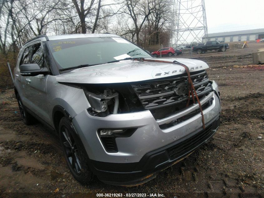 2019 FORD EXPLORER XLT - 1FM5K7D88KGA40907