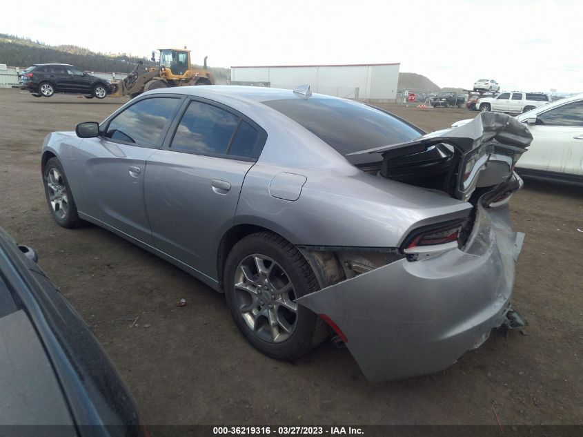 2016 DODGE CHARGER SXT - 2C3CDXJGXGH180913
