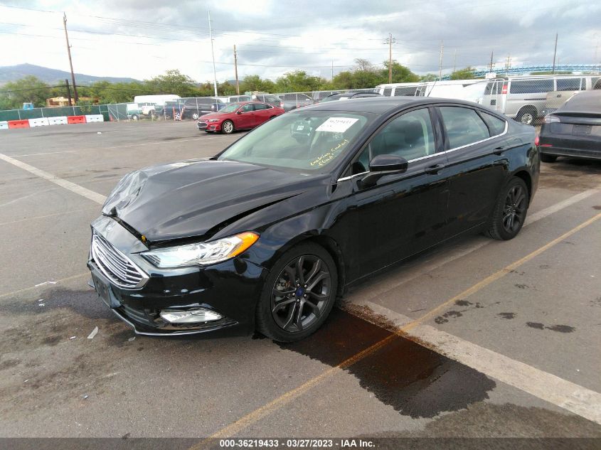 2018 FORD FUSION SE - 3FA6P0HD1JR205153