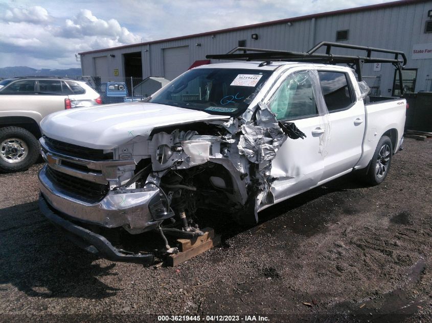 2022 CHEVROLET SILVERADO 1500 LTD LT - 1GCPYDEK5NZ214493