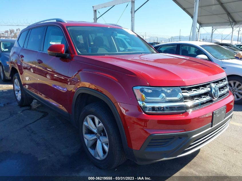 2018 VOLKSWAGEN ATLAS 2.0T S - 1V2AP2CA9JC530675