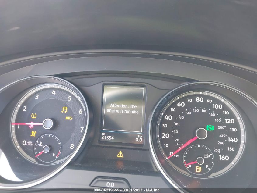 2018 VOLKSWAGEN ATLAS 2.0T S - 1V2AP2CA9JC530675