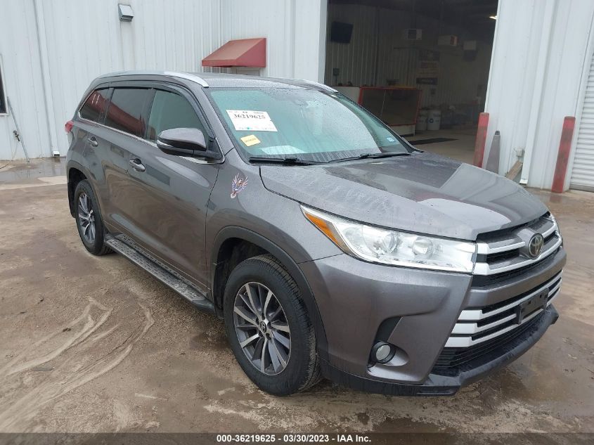 2018 TOYOTA HIGHLANDER SE/XLE - 5TDJZRFH3JS537293