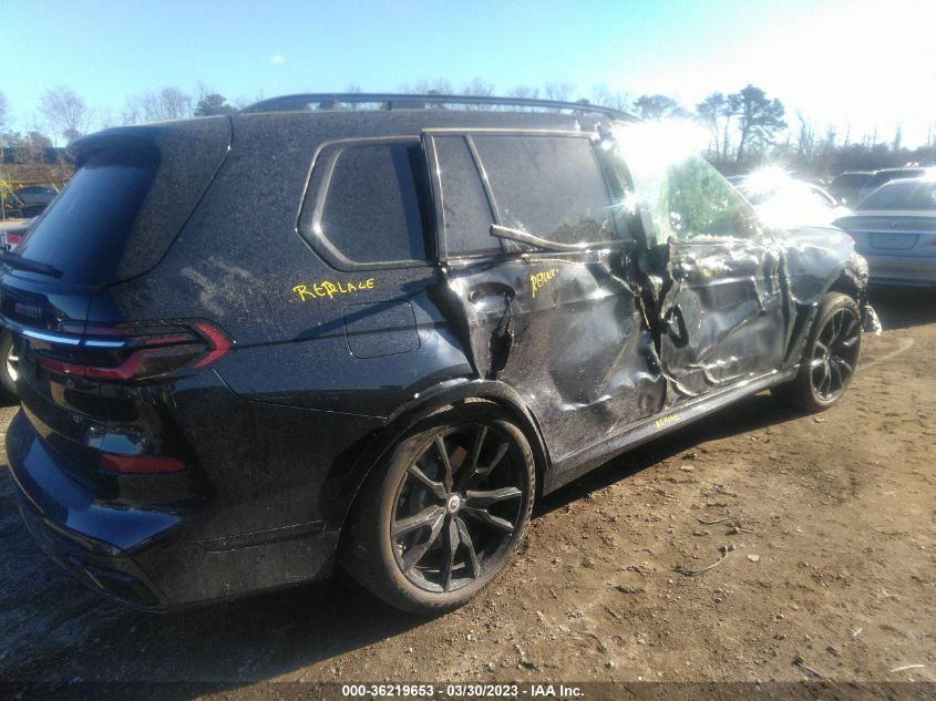 2023 BMW X7 M60I 5UX33EM04P9R44691