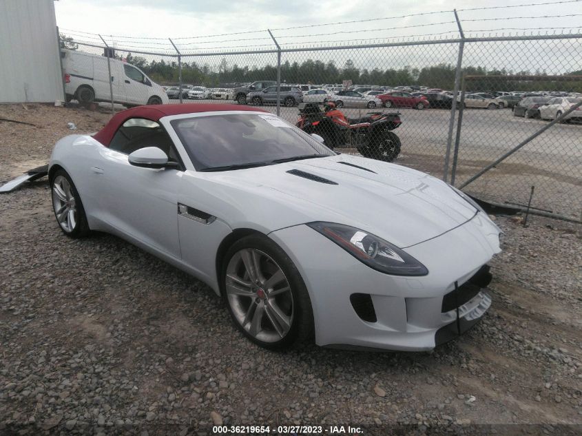 2017 JAGUAR F-TYPE - SAJWA6ET2H8K40601