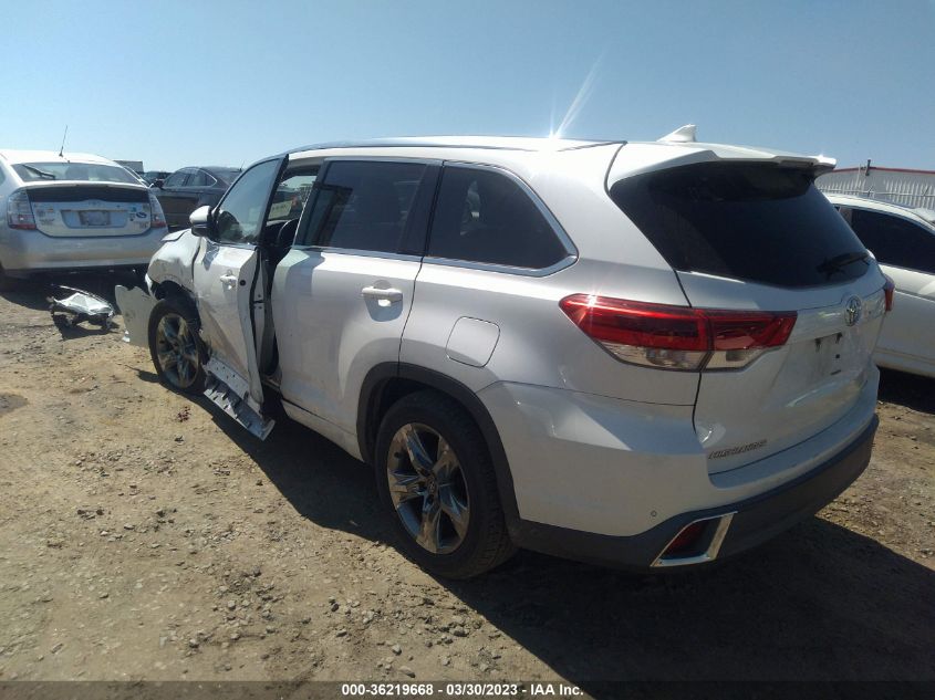 2019 TOYOTA HIGHLANDER LIMITED - 5TDYZRFH3KS311982