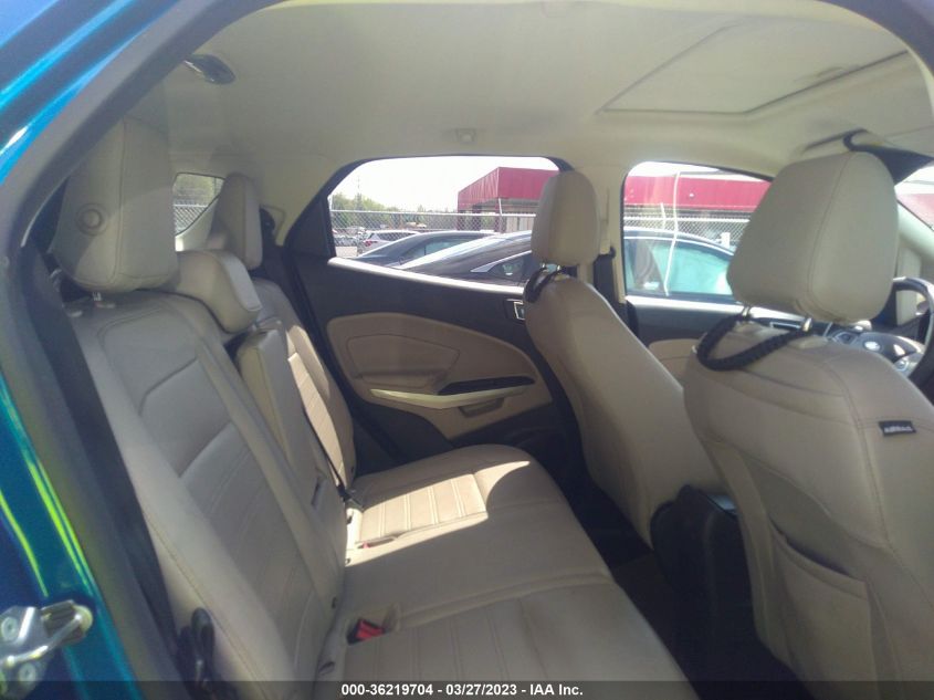 2020 FORD ECOSPORT TITANIUM - MAJ3S2KE0LC312582