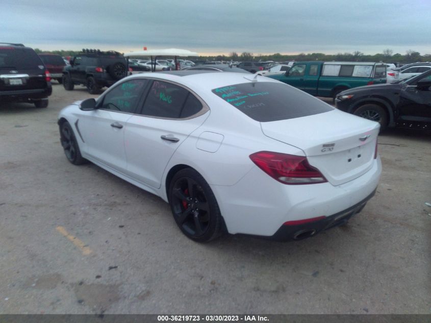 2019 GENESIS G70 3.3T ADVANCED KMTG34LE9KU013668