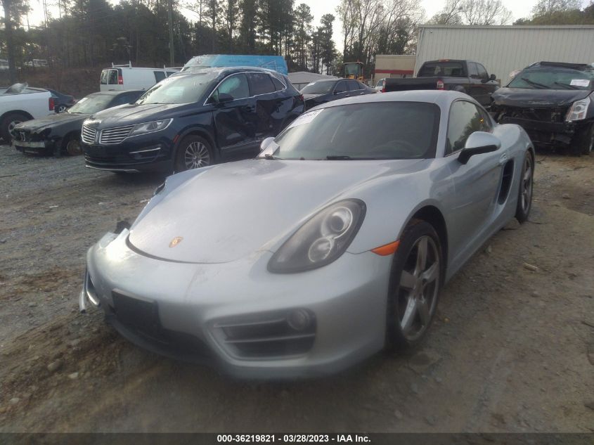 2014 PORSCHE CAYMAN WP0AA2A82EK173662