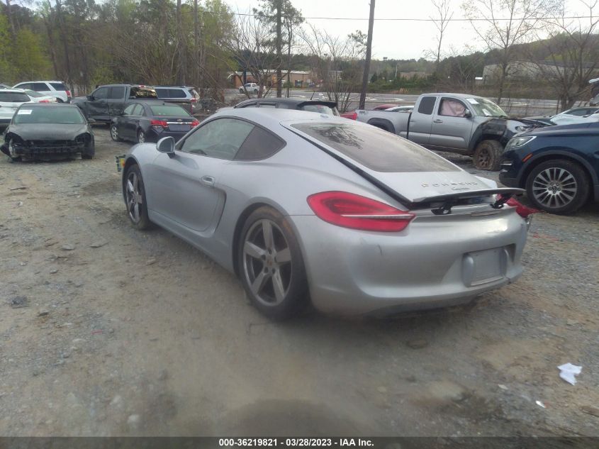 2014 PORSCHE CAYMAN WP0AA2A82EK173662