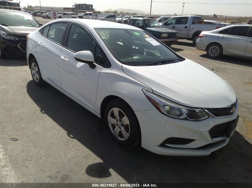 2018 CHEVROLET CRUZE LS - 1G1BC5SMXJ7244656