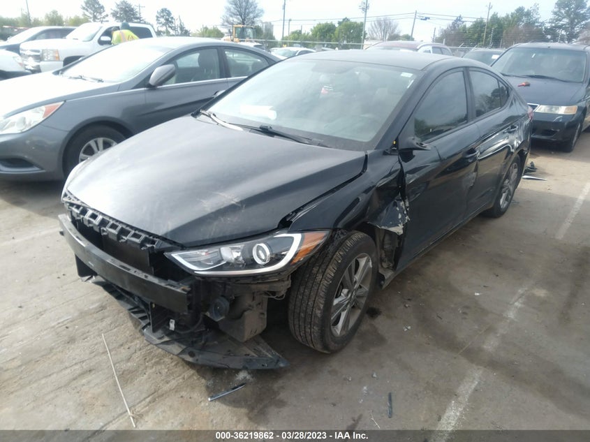 VIN KMHD84LF5HU065802 2017 HYUNDAI ELANTRA SE