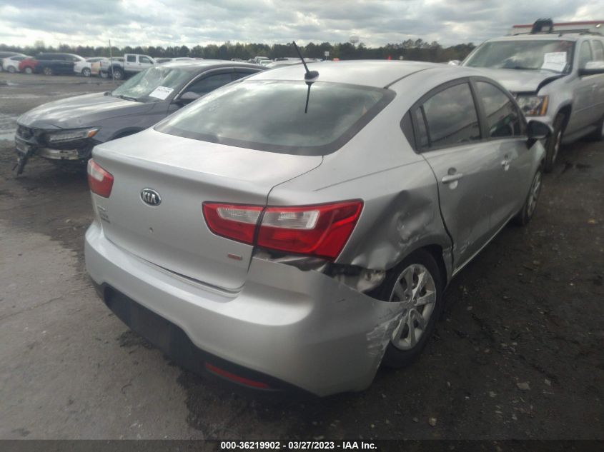2015 KIA RIO LX - KNADM4A3XF6459335