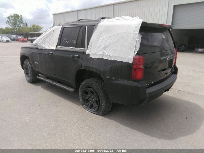 2019 CHEVROLET TAHOE LT - 1GNSKBKC0KR216524
