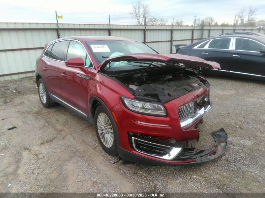 2019 LINCOLN NAUTILUS STANDARD - 2LMPJ6J99KBL57819