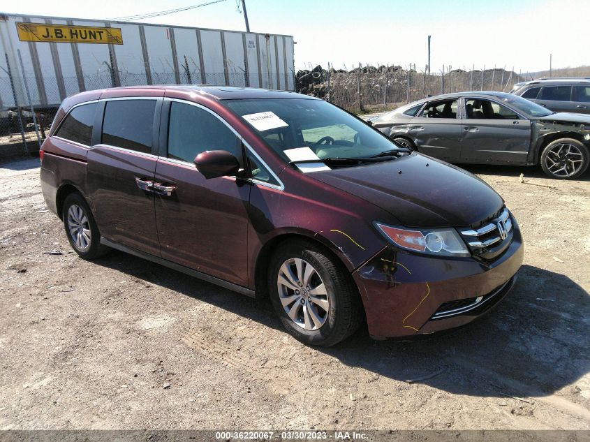 2014 HONDA ODYSSEY EX-L - 5FNRL5H62EB127054