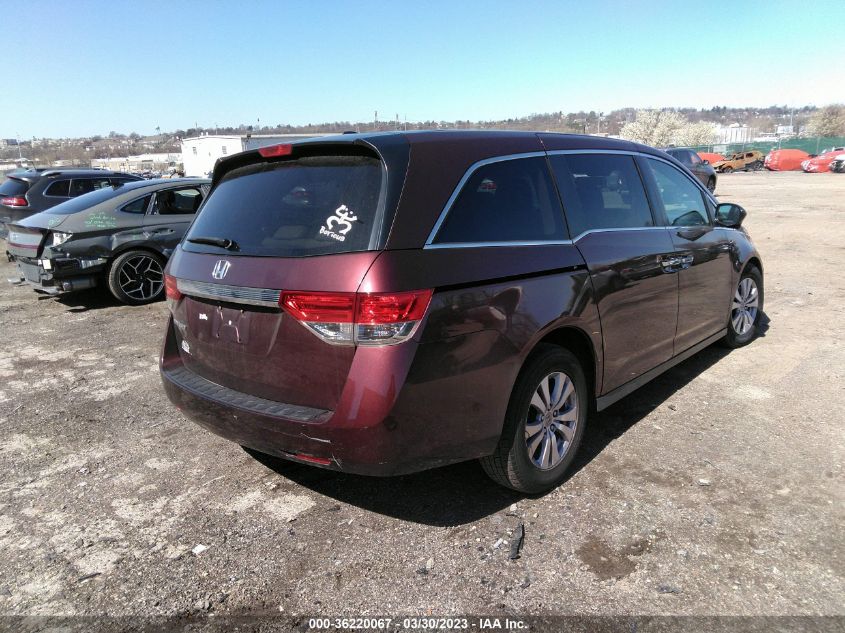 2014 HONDA ODYSSEY EX-L - 5FNRL5H62EB127054