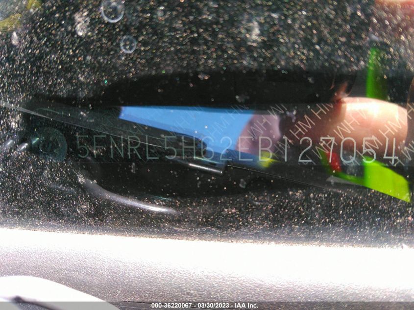 2014 HONDA ODYSSEY EX-L - 5FNRL5H62EB127054