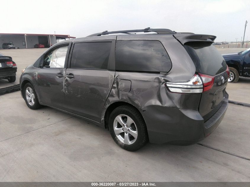 2017 TOYOTA SIENNA LE - 5TDKZ3DC3HS899367